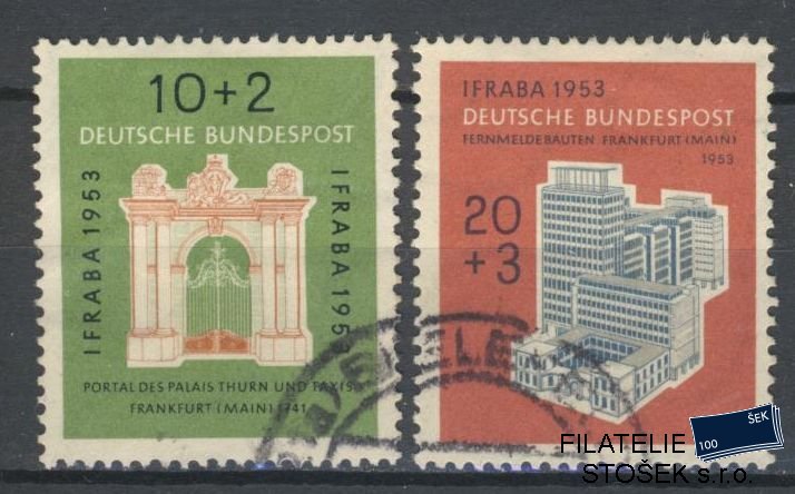 Bundes známky Mi 0171-2