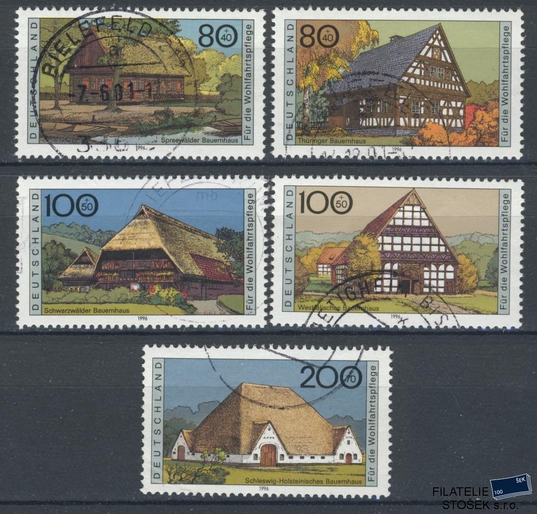 Bundes známky Mi 1883-7