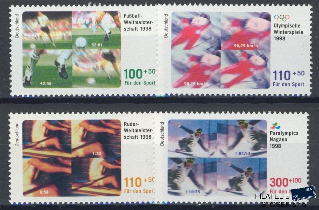 Bundes známky Mi 1968-71