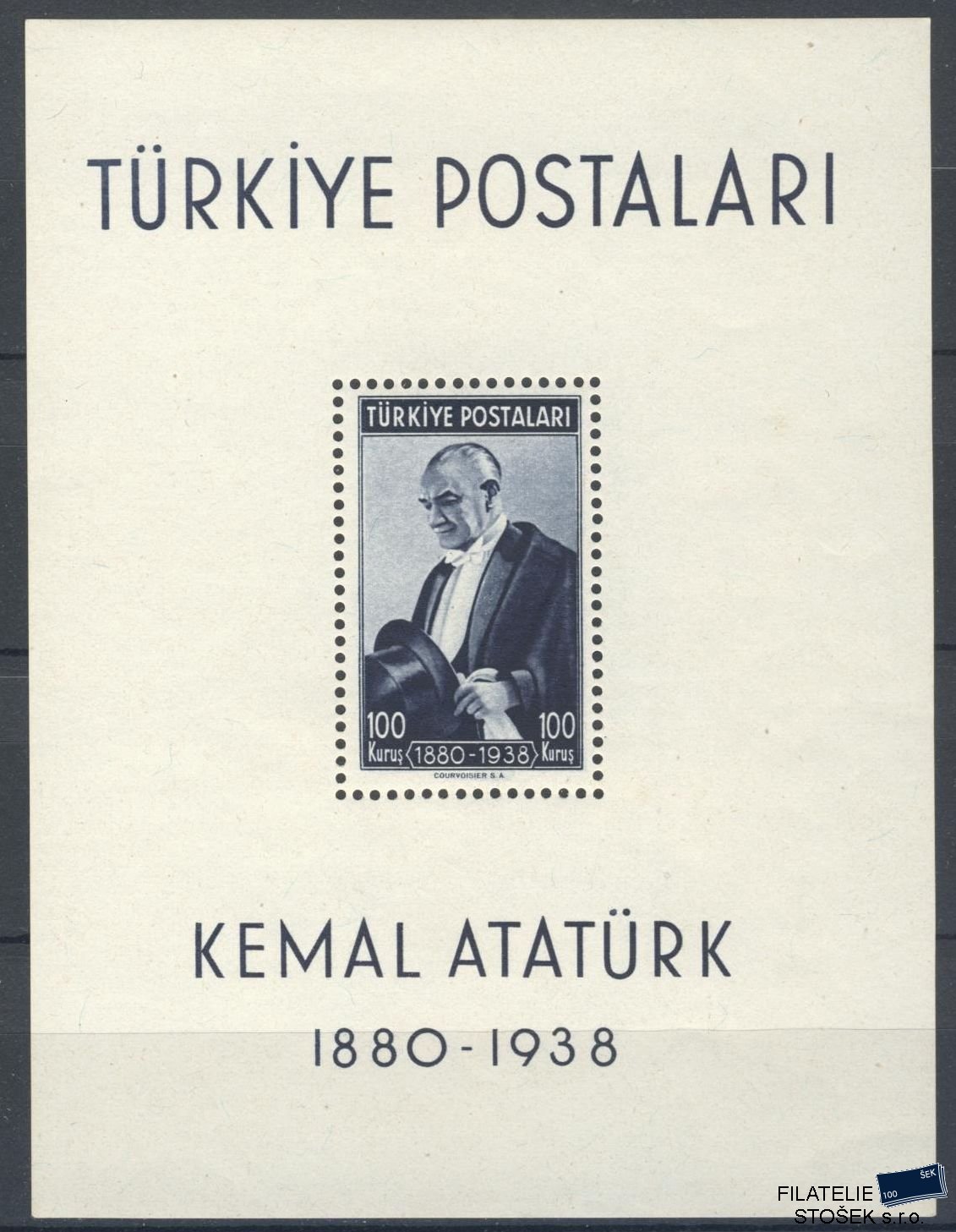Turecko známky Mi Blok 1