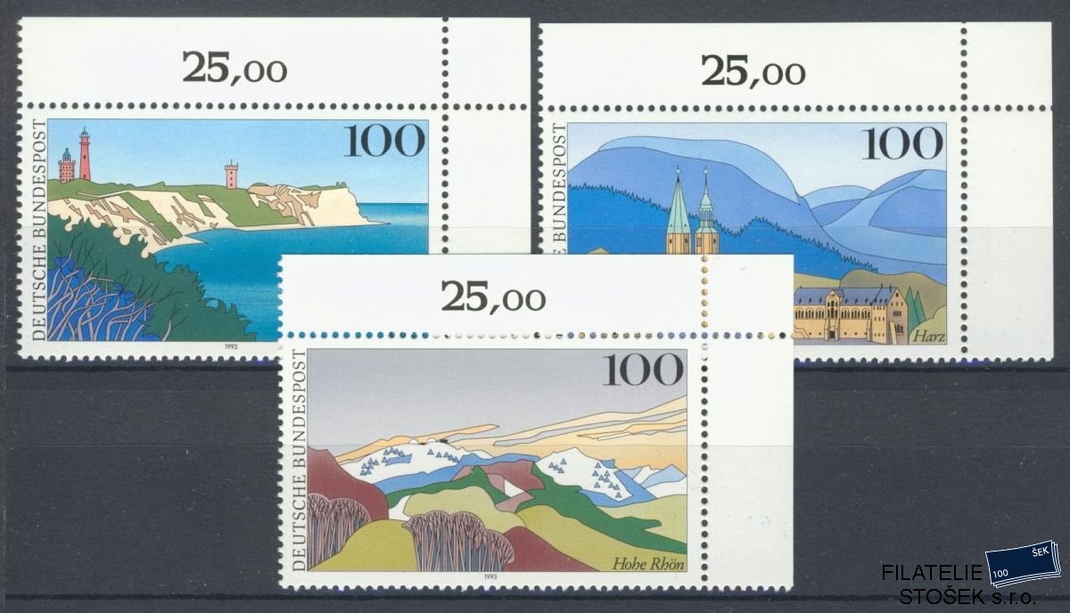 Bundes známky Mi 1684-6