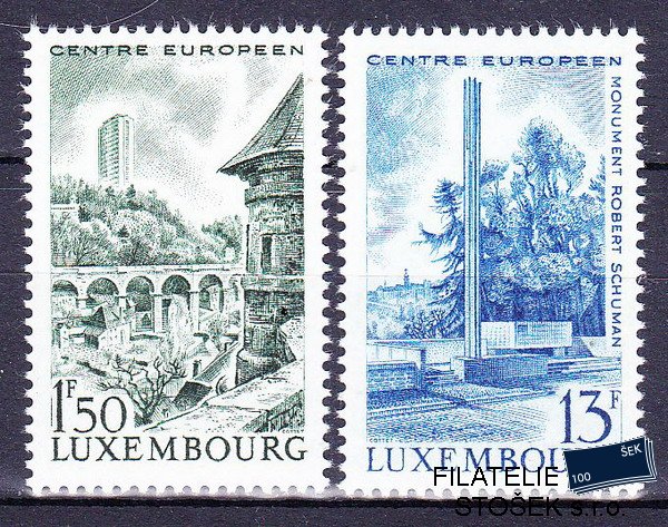 Luxemburg známky Mi 0738-9