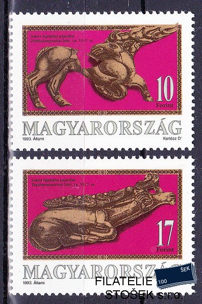 Maďarsko známky Mi 4234-5