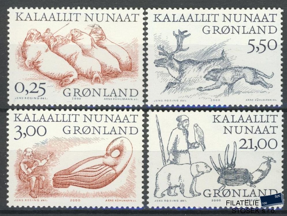 Grónsko známky Mi 347-50