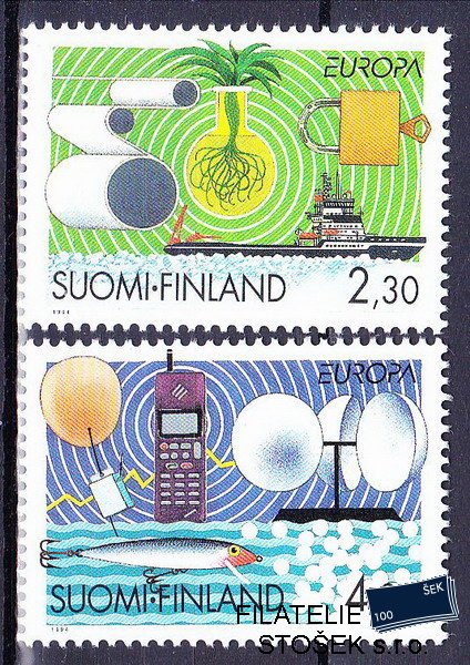 Finsko známky Mi 1248-9