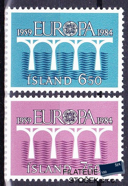 Island známky Mi 0614-5