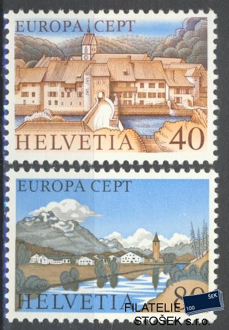 Švýcarsko známky Mi 1094-5