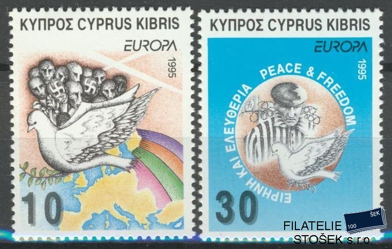 Kypr známky Mi 0854-5
