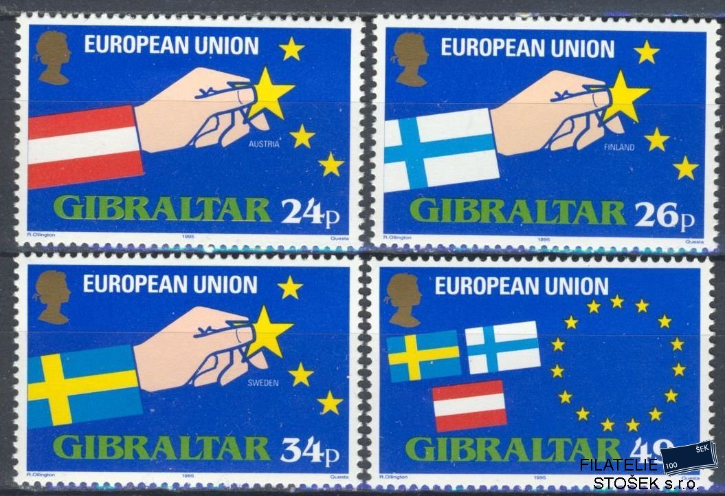 Gibraltar známky Mi 0706-9