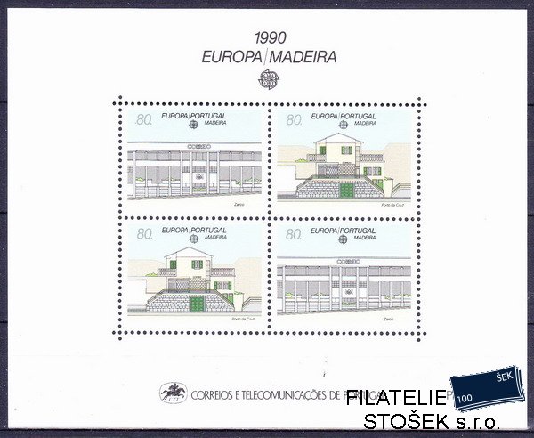 Madeira známky Mi 0133-4 (Bl.11)