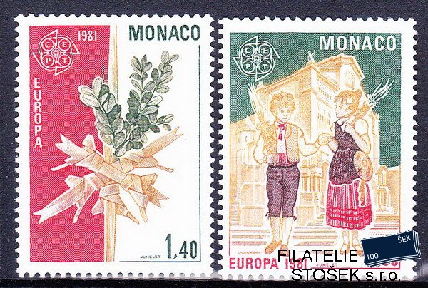 Monako známky Mi 1473-4