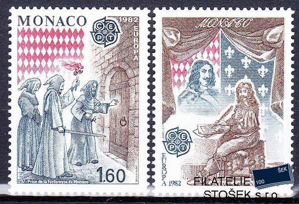 Monako známky Mi 1526-7