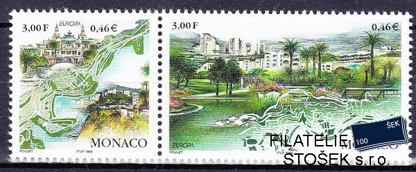 Monako známky Mi 2454-5 St
