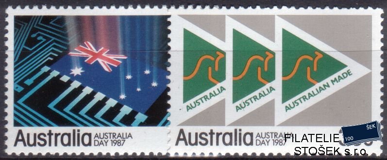 Austrálie Mi 1013-4