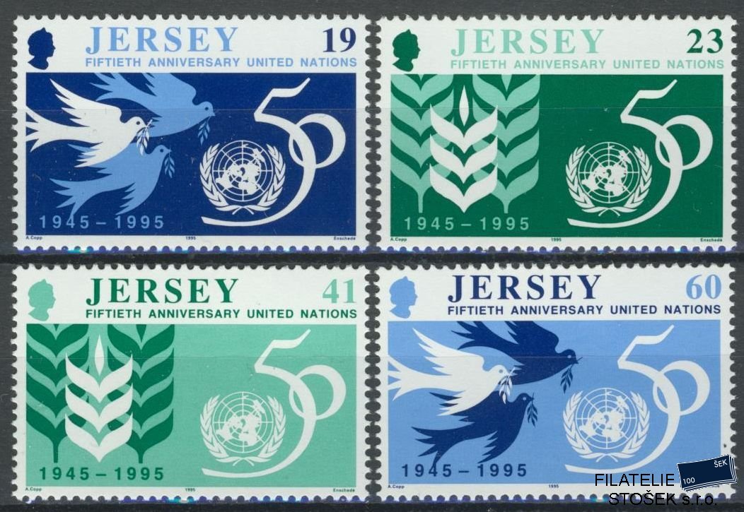 Jersey známky Mi 719-22