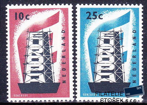 Holandsko známky Mi 0683-4