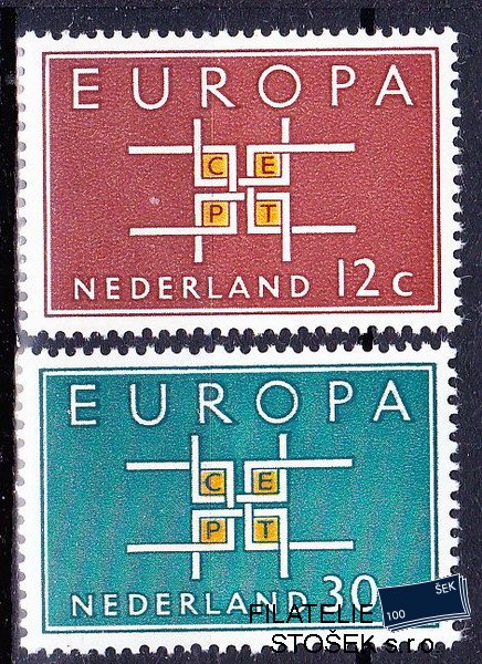 Holandsko známky Mi 0806-7
