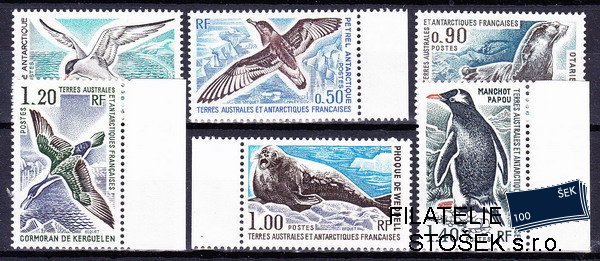 Antarktida francouzská známky Mi 103-8