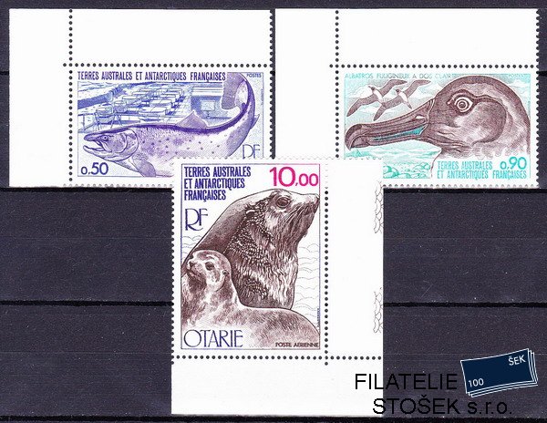 Antarktida francouzská známky Mi 117-9