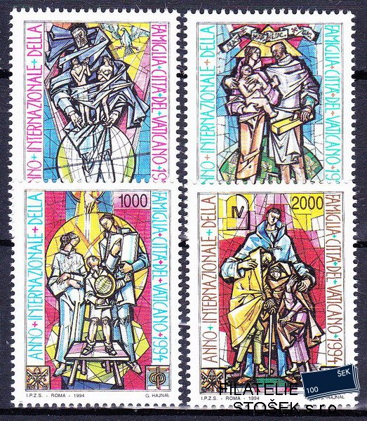 Vatikán známky Mi 1118-21