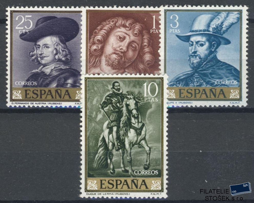 Španělsko známky Mi 1322-25