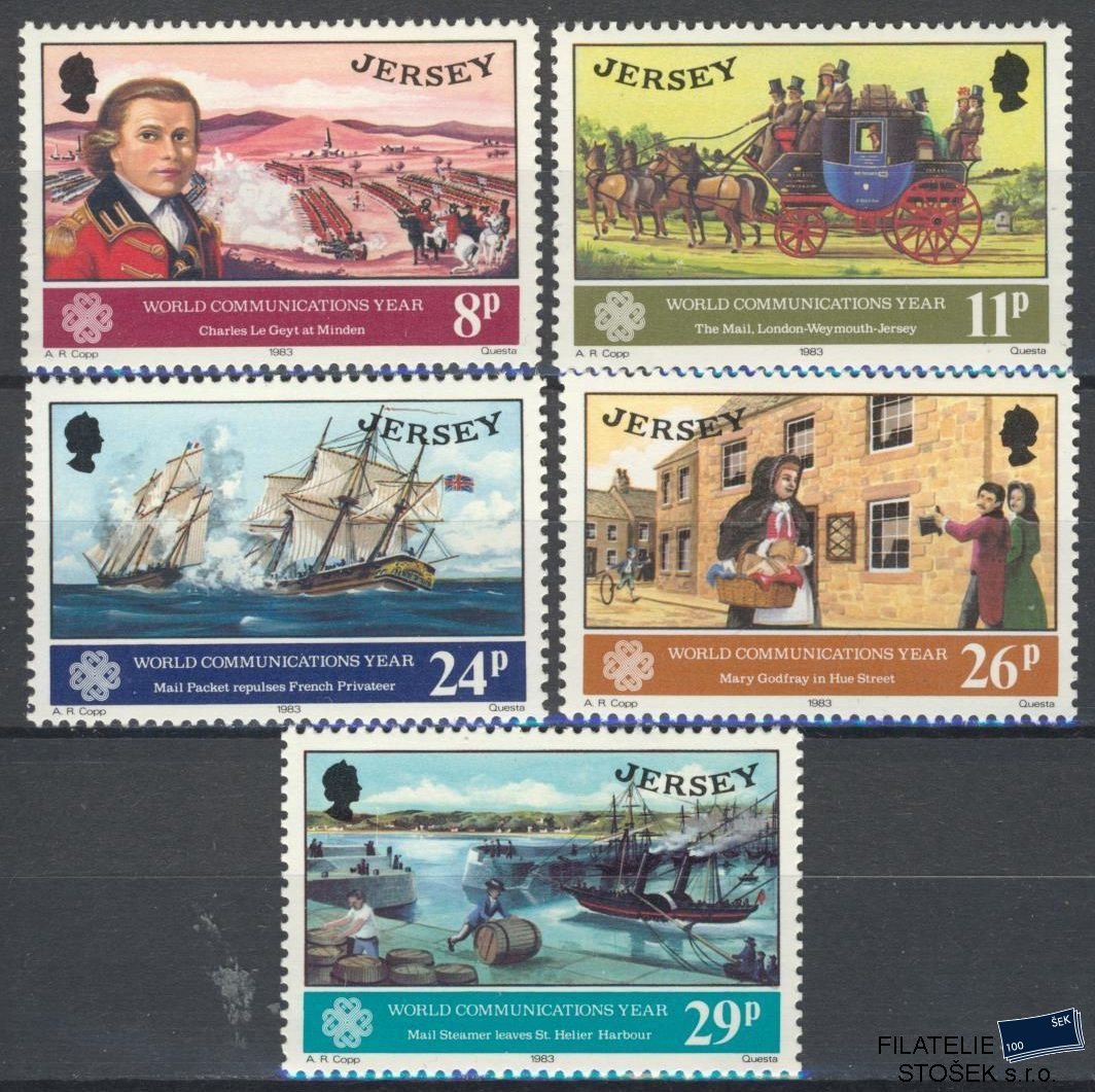 Jersey známky Mi 303-7