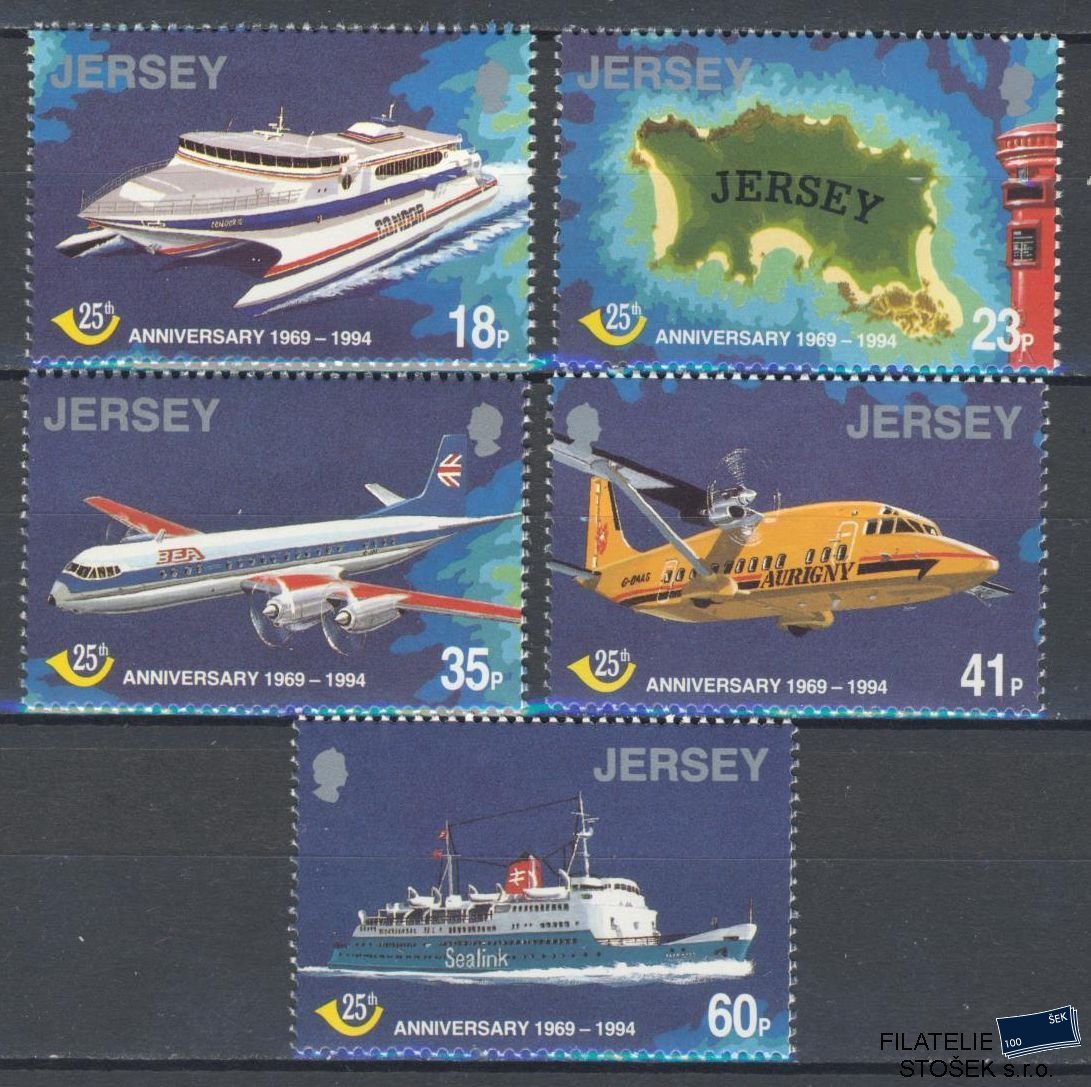Jersey známky Mi 669-73