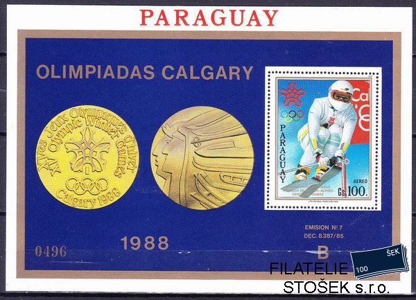 Paraguay známky Mi 4267 (Bl.453)