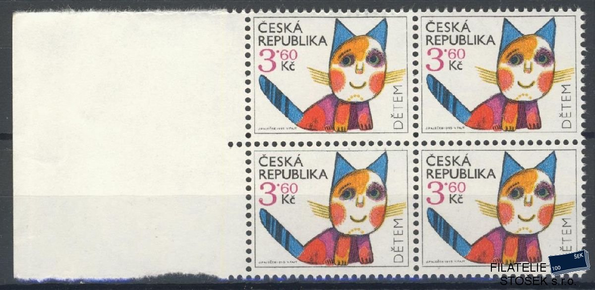 Česká republika známky 80 4 Blok