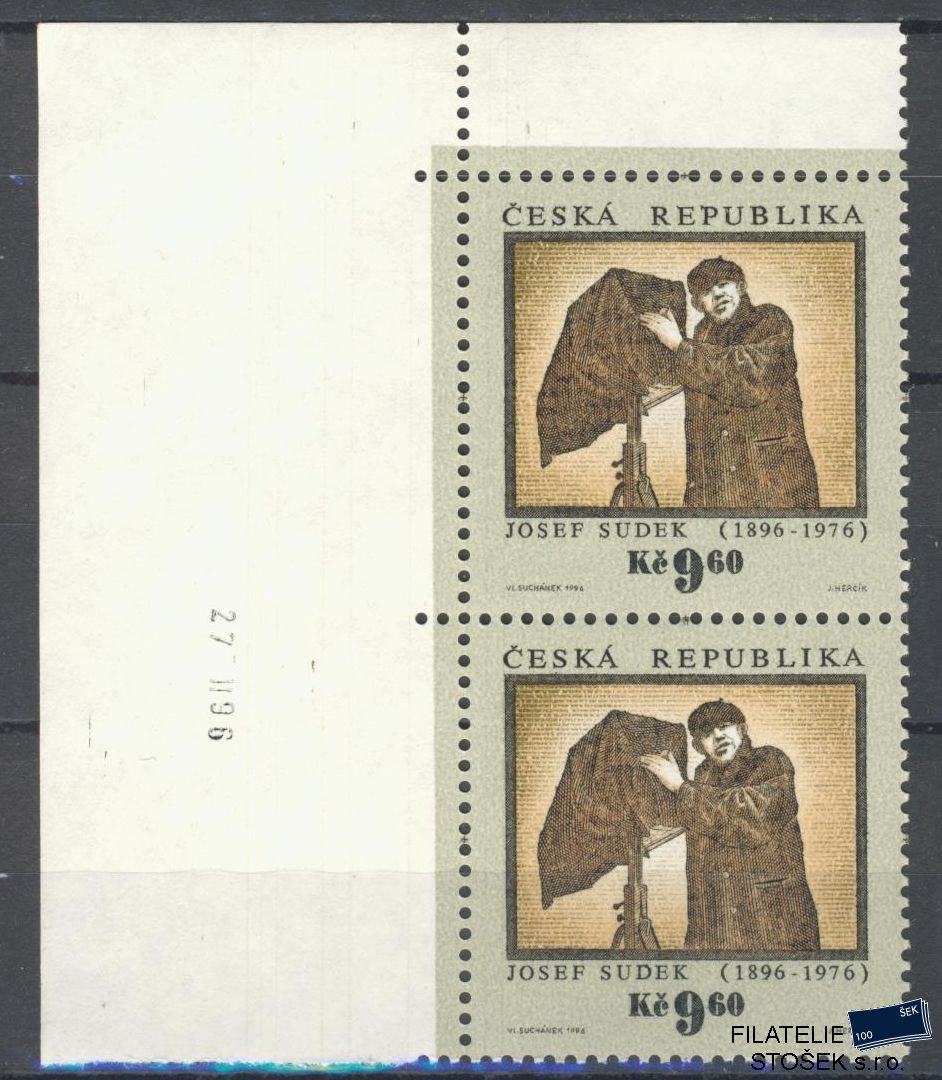 Česká republika známky 104 2 Páska Rohová