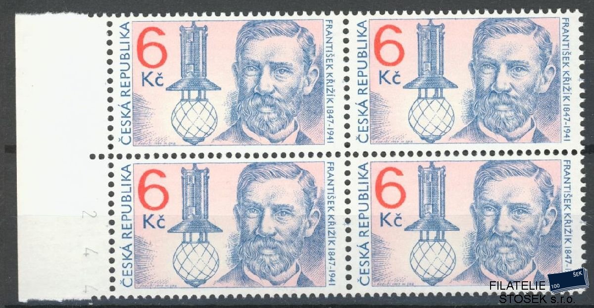 Česká republika známky 151 4 Blok
