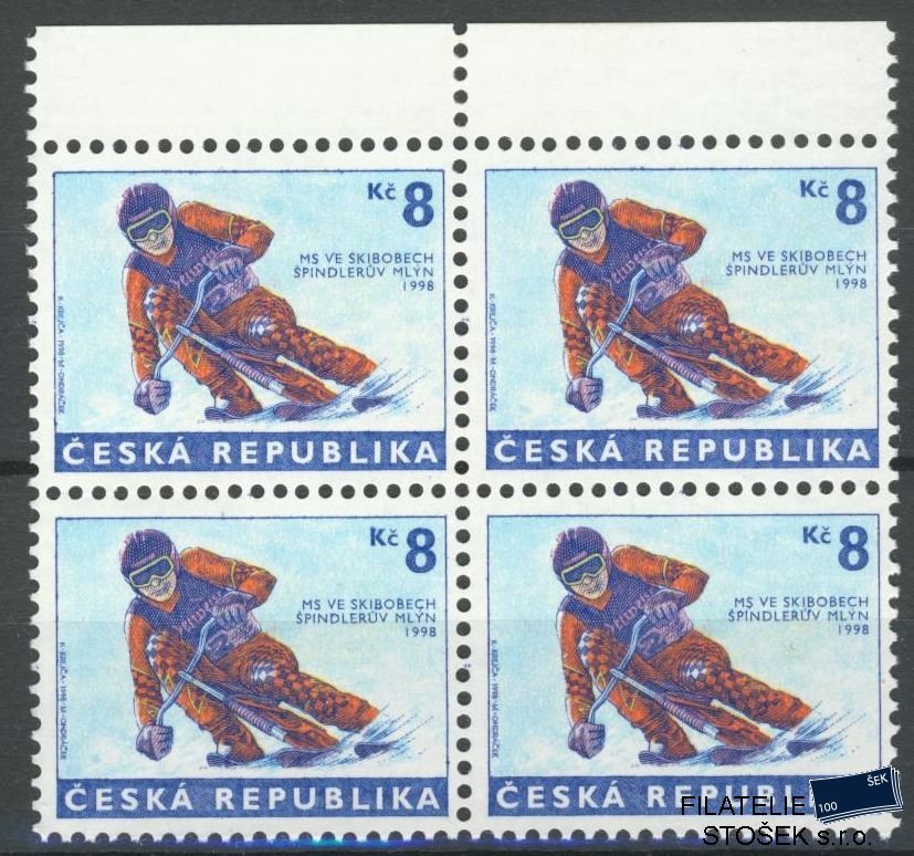 Česká republika známky 170 4 Blok