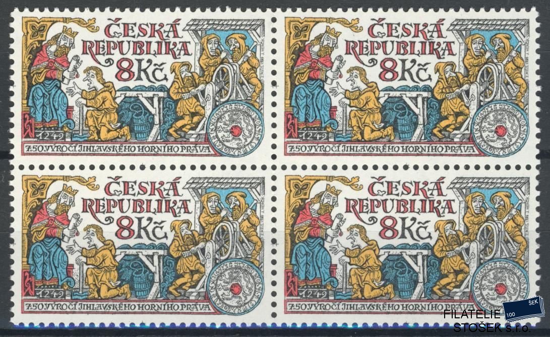 Česká republika známky 224 4 Blok