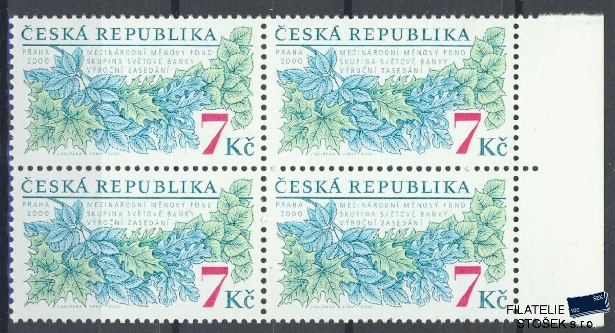 Česká republika známky 270 4 Blok