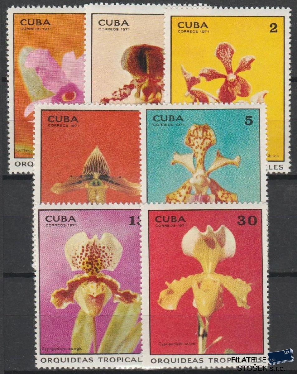 Kuba známky Mi 1694-1700