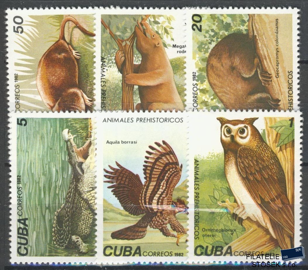 Kuba známky Mi 2691-96