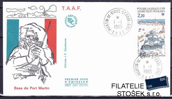 Antarktida francouzská známky Mi 0203 razítko Iles St.Paul et Amsterdam