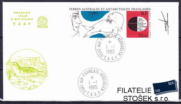 Antarktida francouzská známky Mi 0205 razítko Iless Kergeulen