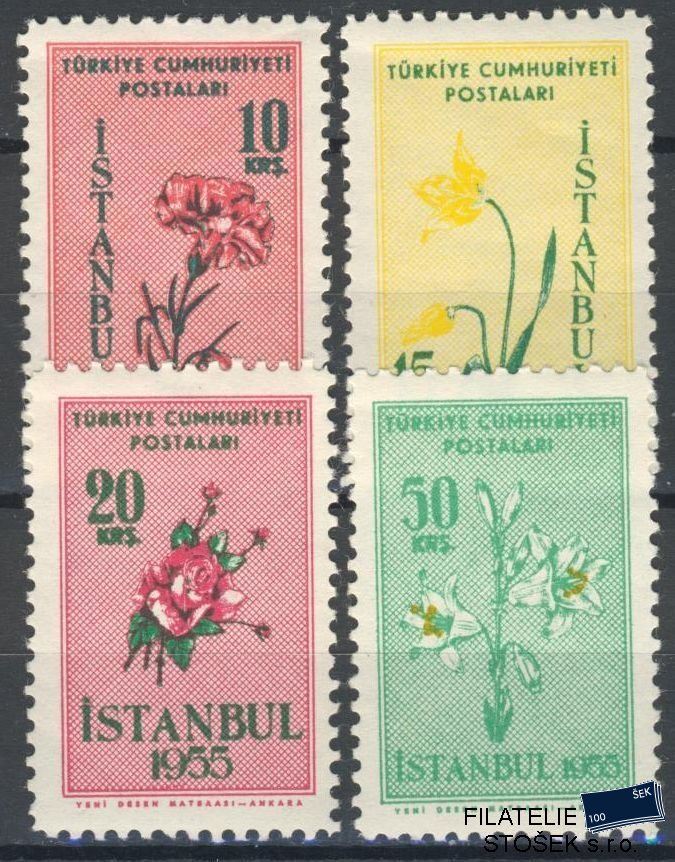 Turecko známky MI 1423-26