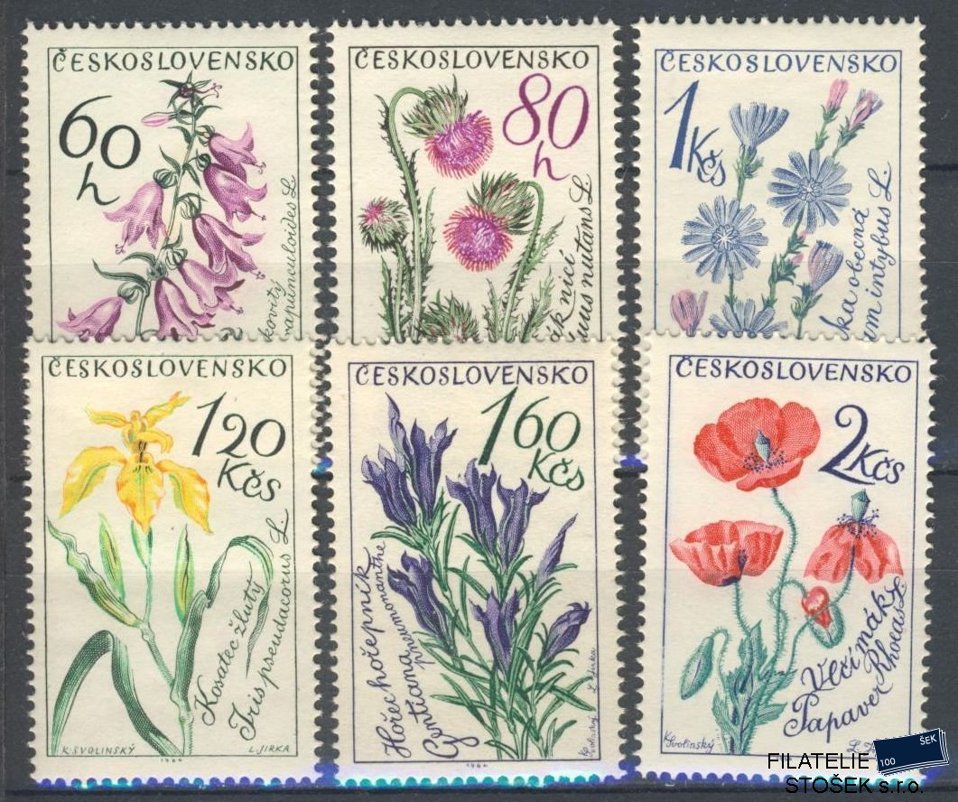 Československo známky 1377-82