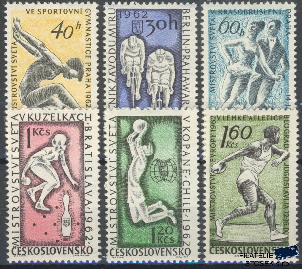 Československo známky 1630-36