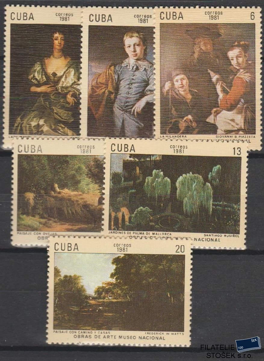 Kuba známky Mi 2528-33