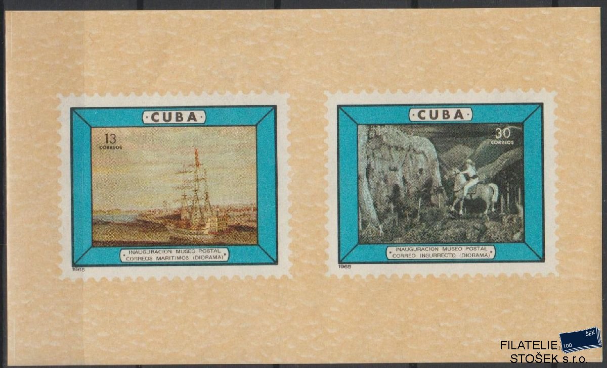 Kuba známky Mi Blok 25
