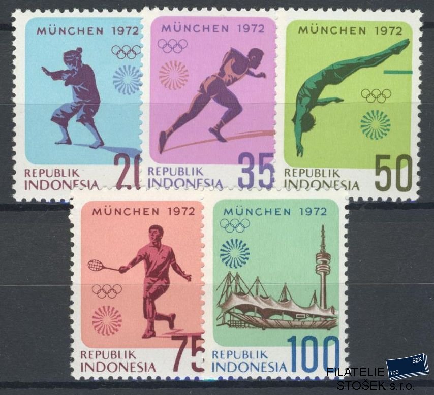 Indonesie známky Mi 711-15