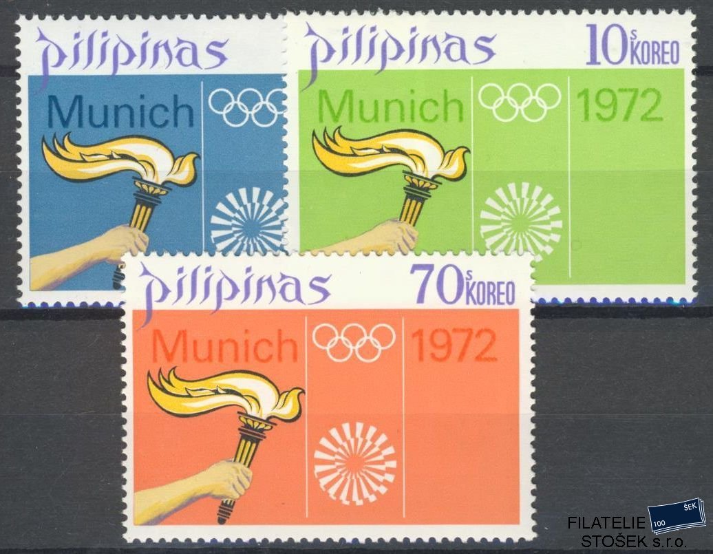 Filipíny známky Mi 1037-39