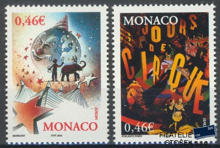 Monako známky Mi 2600-1
