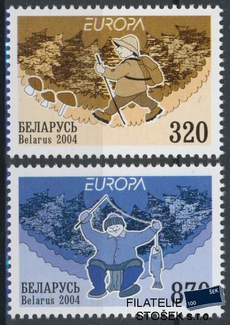 Bělorusko známky Mi 0543-4