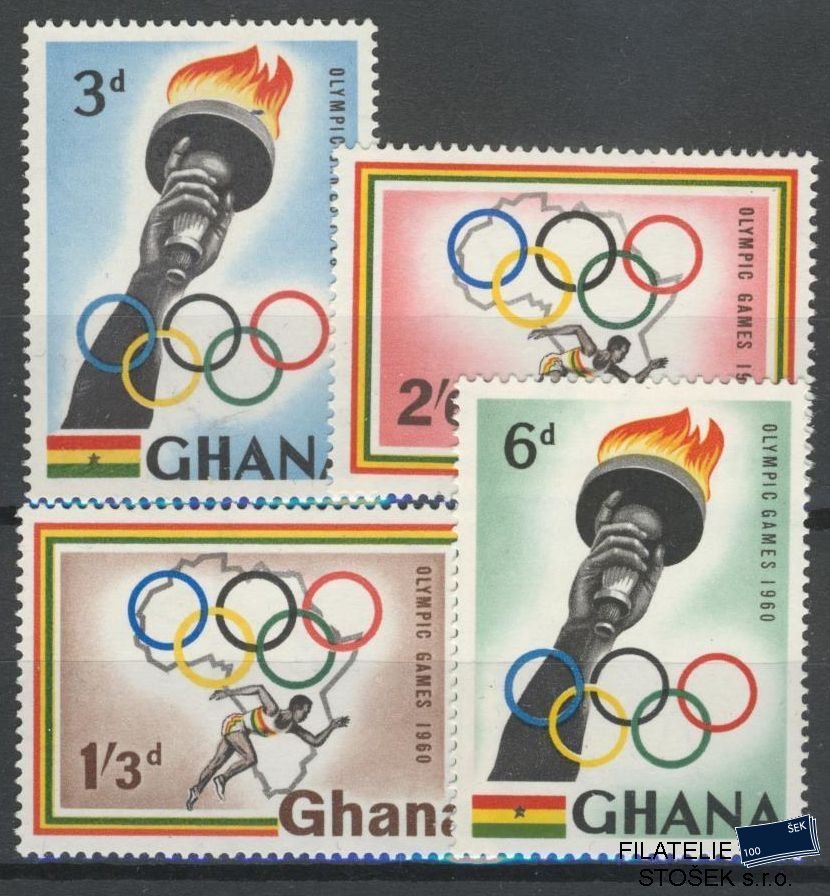 Ghana známky MI 84-87