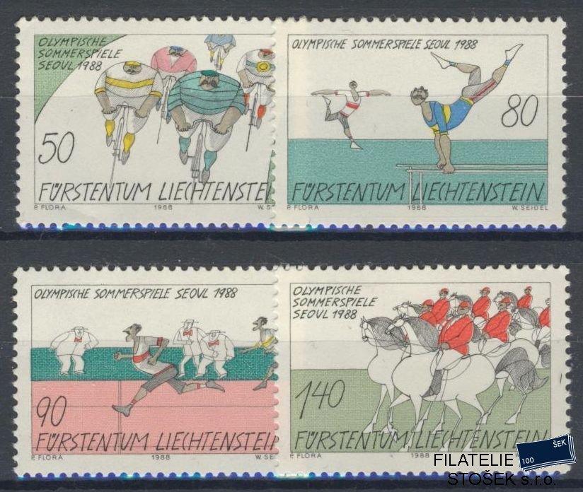 Liechtenstein známky Mi 947-50