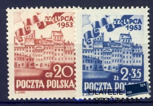 Polsko známky Mi 0809-10